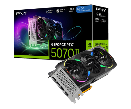 Karta graficzna NVIDIA PNY GeForce RTX 5070 Ti ARGB 16GB GDDR7 DLSS5